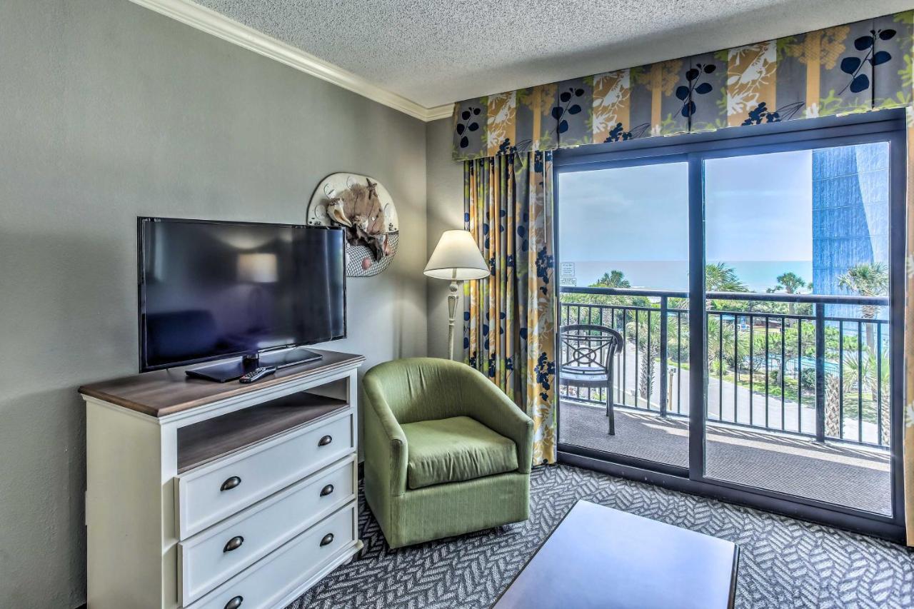 מירטל ביץ' Ocean View Apt And Access To Pool, Beach And More מראה חיצוני תמונה