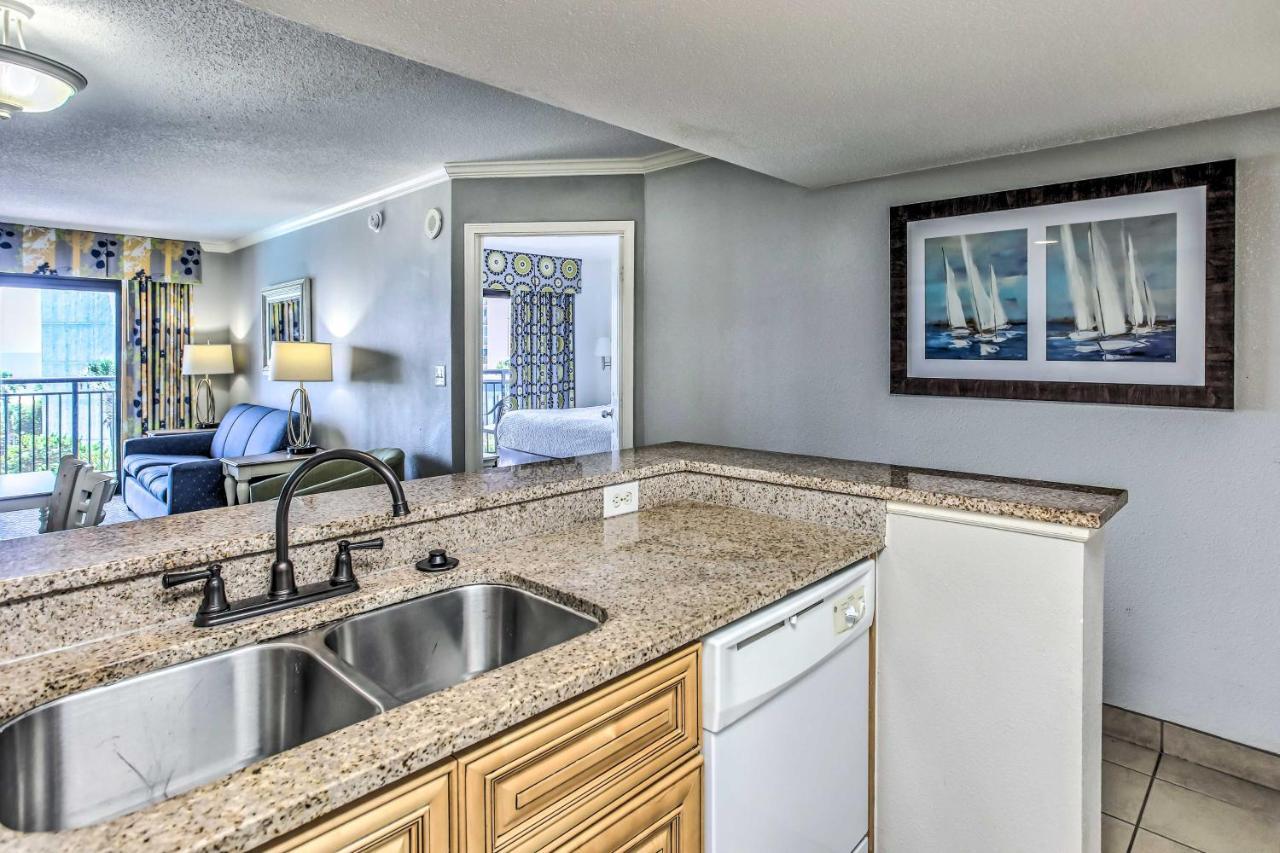 מירטל ביץ' Ocean View Apt And Access To Pool, Beach And More מראה חיצוני תמונה