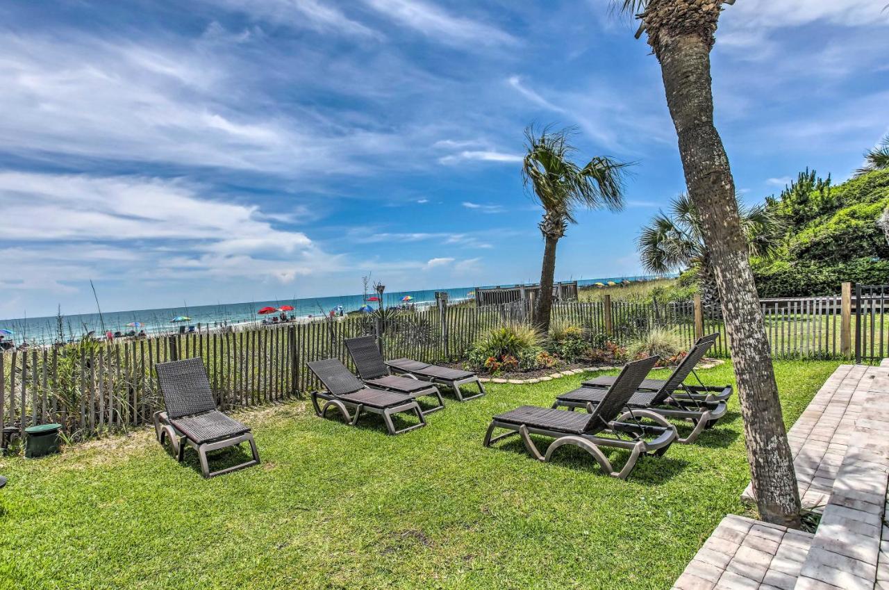 מירטל ביץ' Ocean View Apt And Access To Pool, Beach And More מראה חיצוני תמונה
